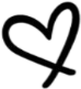 Heart drawing 